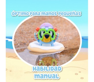 Cabaña en la Playa + figura Bluey