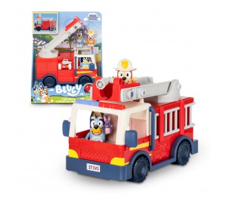 Camion Bomberos + figuras Bluey
