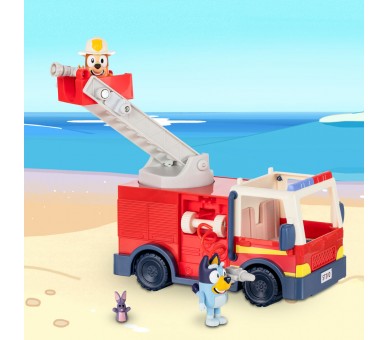 Camion Bomberos + figuras Bluey