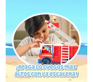 Camion Bomberos + figuras Bluey