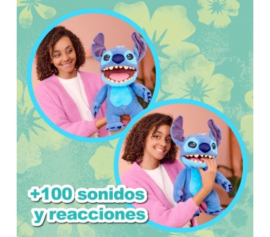 Peluche electronico Stitch Disney 45cm