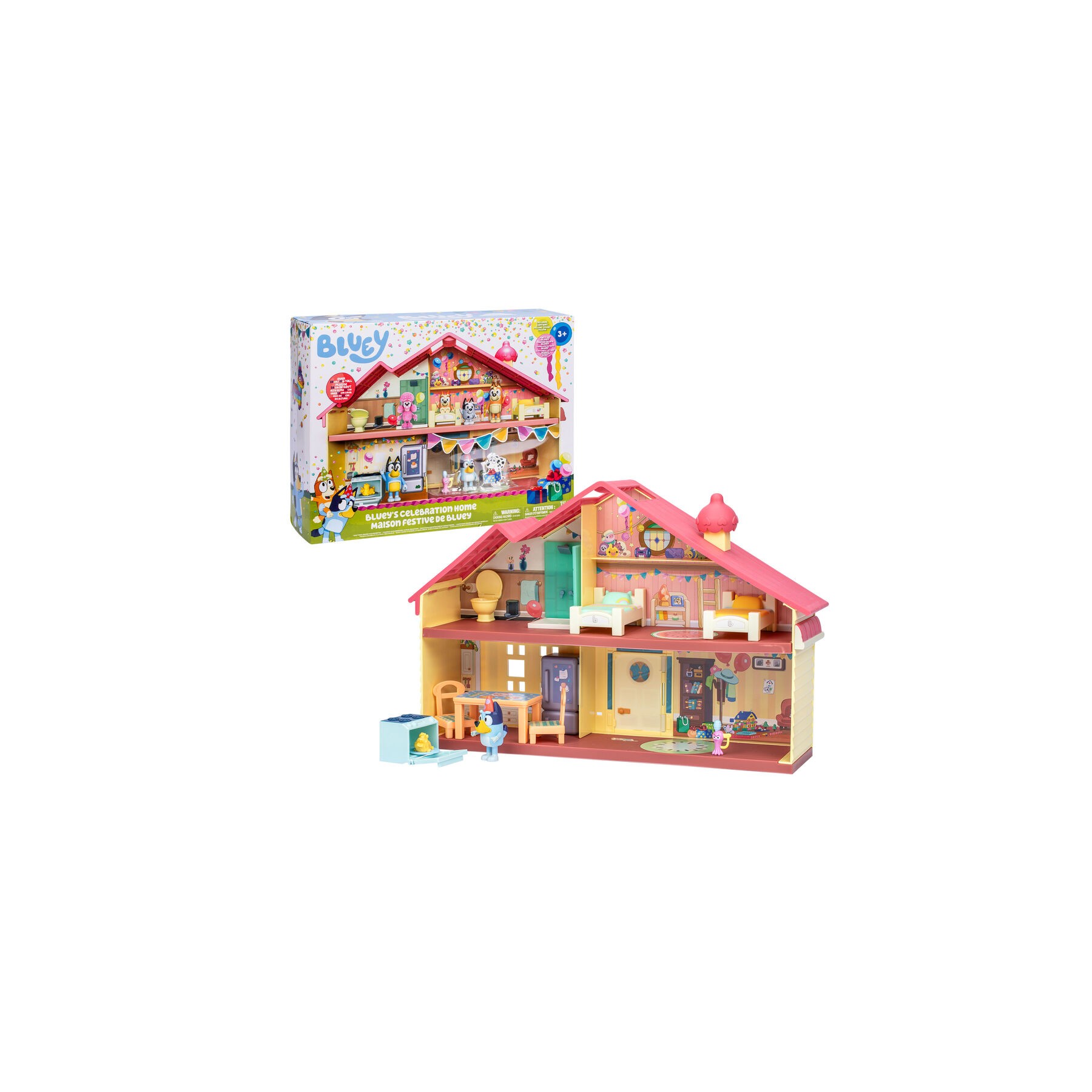 Casa Celebracion + figura Bluey