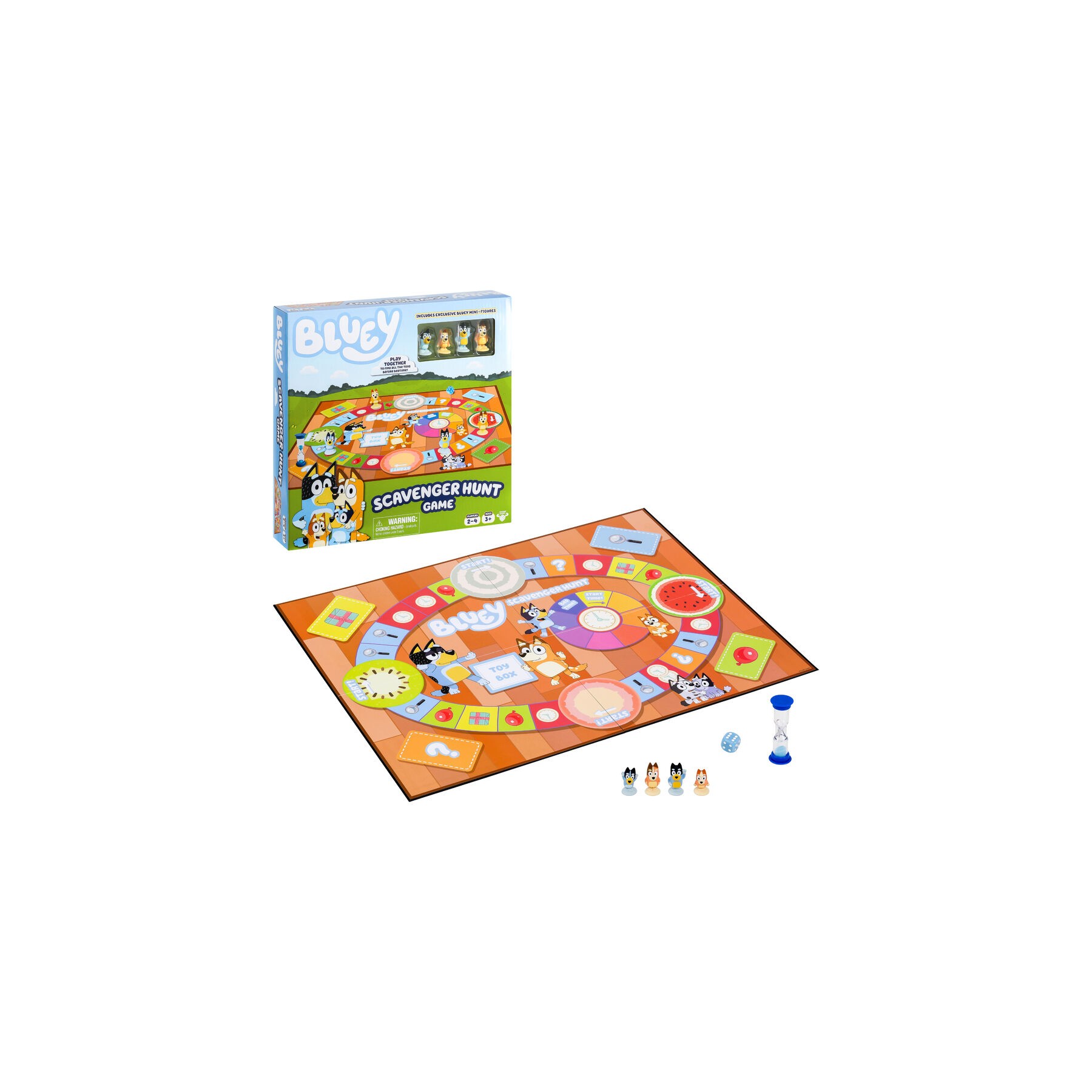 Juego de mesa Busqueda del Tesoro Bluey español