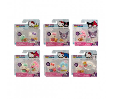 Blister 2 figuras Hello Kitty 5cm surtido