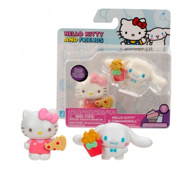 Blister 2 figuras Hello Kitty 5cm surtido