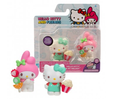 Blister 2 figuras Hello Kitty 5cm surtido