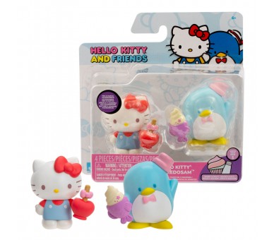 Blister 2 figuras Hello Kitty 5cm surtido