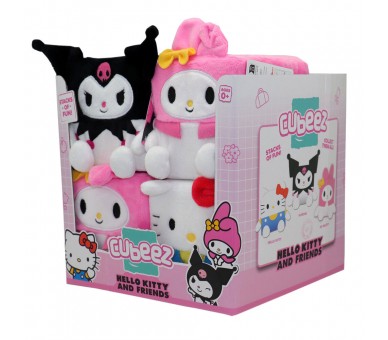 Peluche Cubeez Hello Kitty 10cm surtido