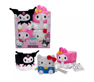 Peluche Cubeez Hello Kitty 10cm surtido
