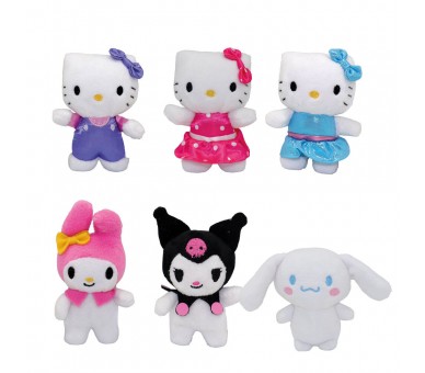 Peluche Hello Kitty 8cm surtido