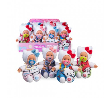 Muñeco Nenuco Cute Hello Kitty 15cm surtido