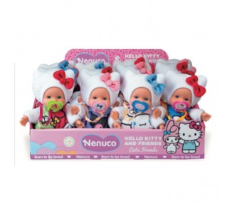 Muñeco Nenuco Cute Hello Kitty 15cm surtido