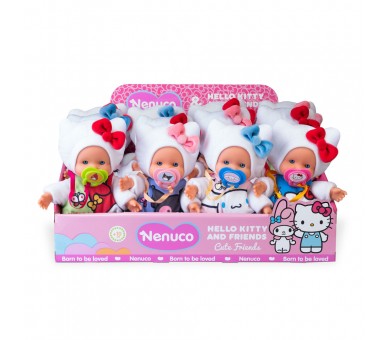 Muñeco Nenuco Cute Hello Kitty 15cm surtido