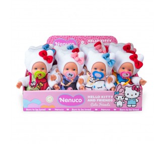 Muñeco Nenuco Cute Hello Kitty 15cm surtido
