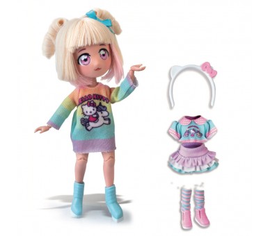 Muñeca Manga Fashion Unicorns Hello Kitty