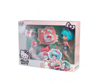 Muñeca Manga Pretty Pink Scooter Hello Kitty