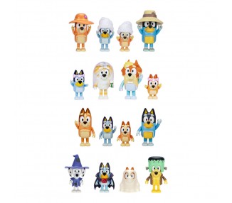 Blister 4 figuras Bluey surtido