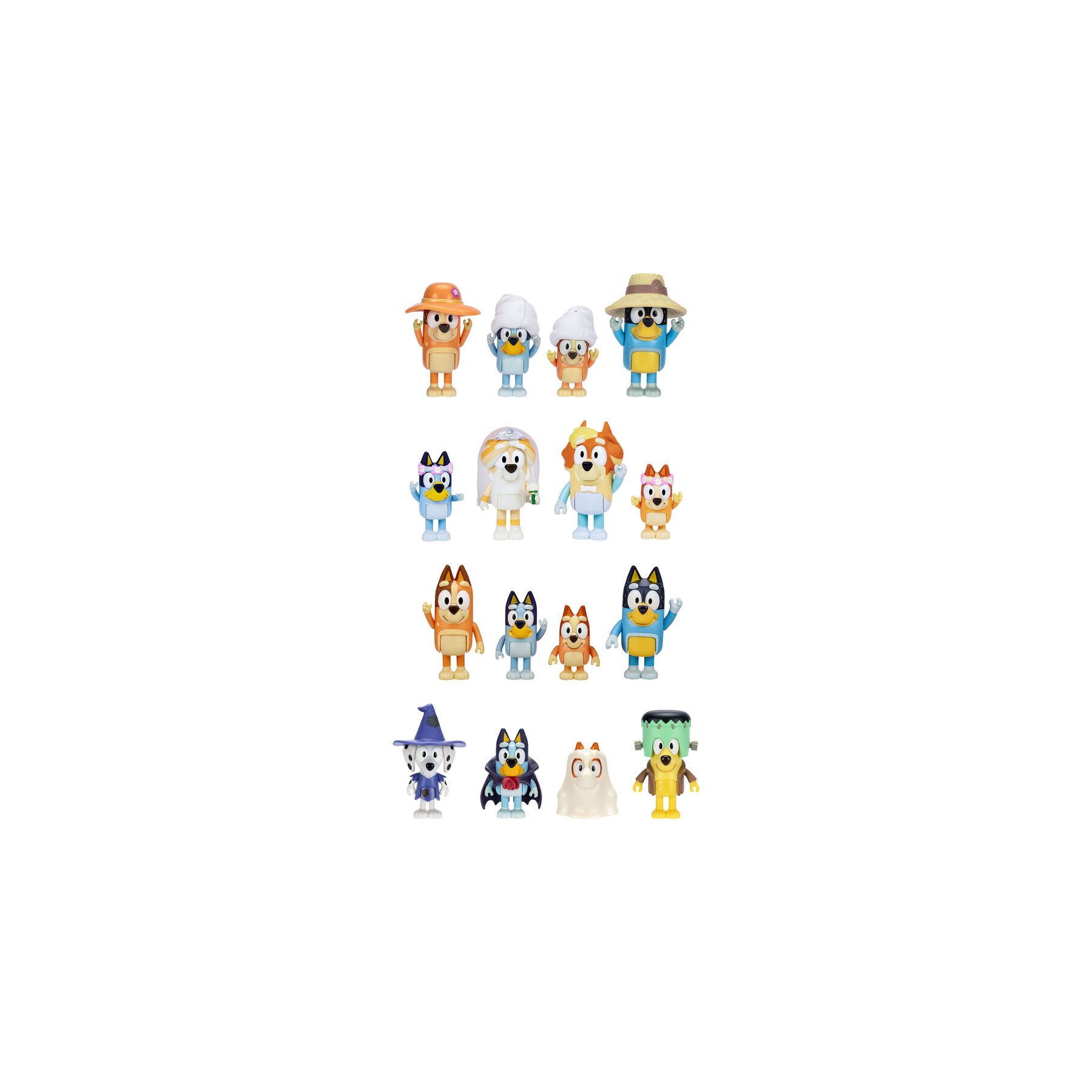 Blister 4 figuras Bluey surtido