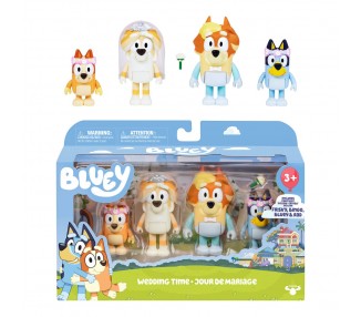 Blister 4 figuras Bluey surtido