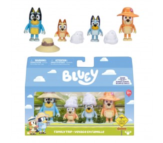 Blister 4 figuras Bluey surtido