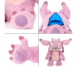 Peluche electronico Angel Stitch Disney 45cm