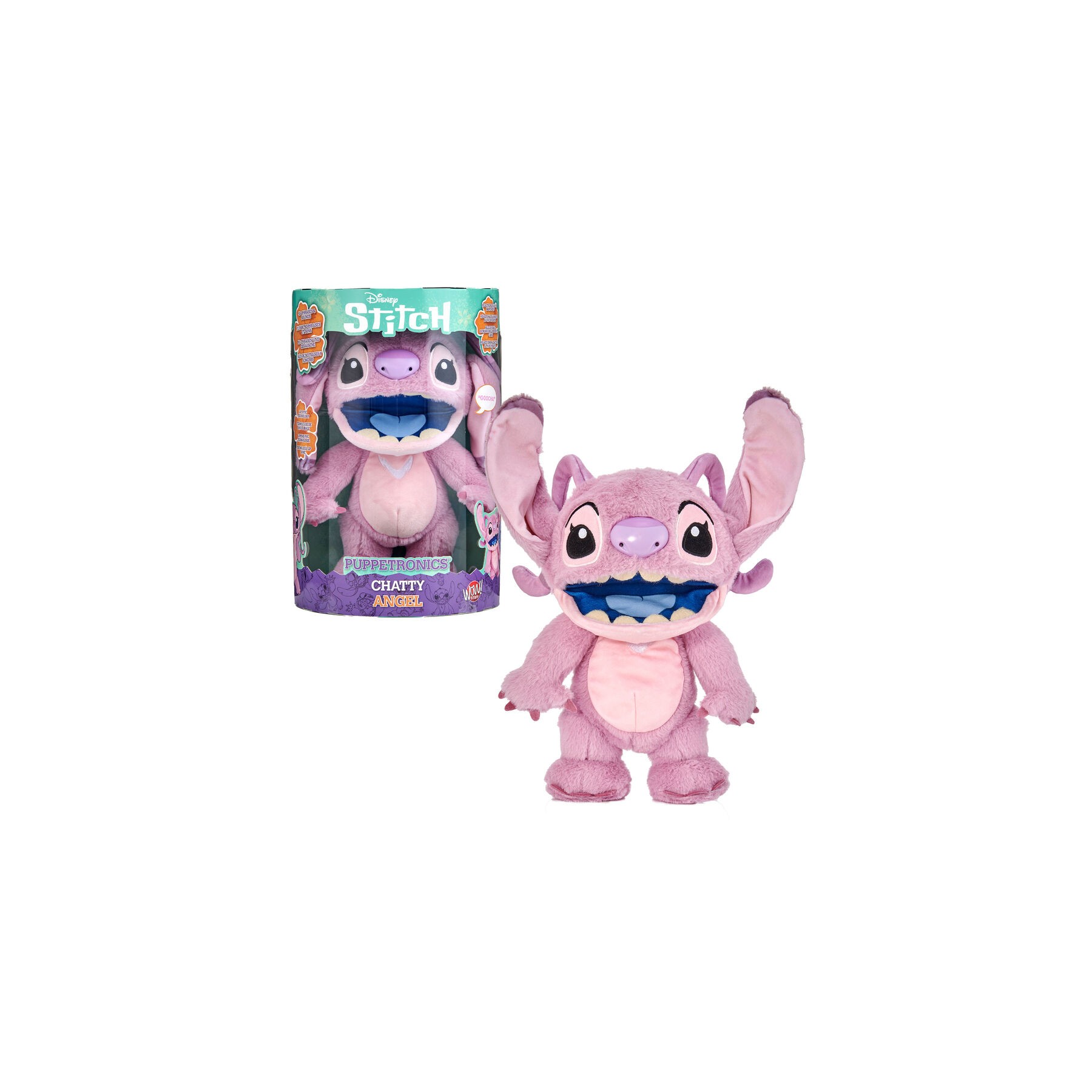 Peluche electronico Angel Stitch Disney