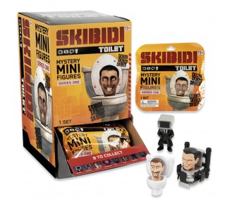 Bolsa sorpresa figura Skibidi Toilet surtido