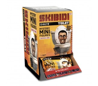 Bolsa sorpresa figura Skibidi Toilet surtido