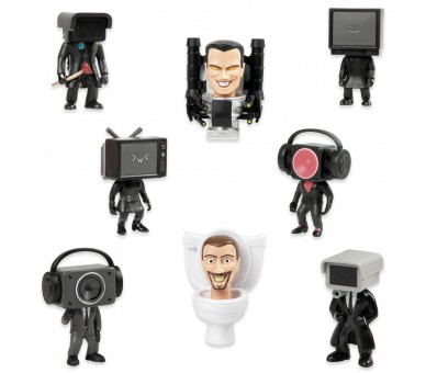 Figura sorpresa Skibidi Toilet 15cm surtido