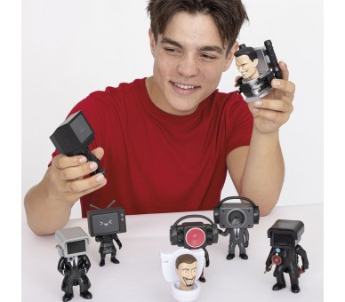 Figura sorpresa Skibidi Toilet 15cm surtido