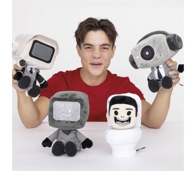 Bolsa sorpresa peluche Skibidi Toilet 30cm surtido