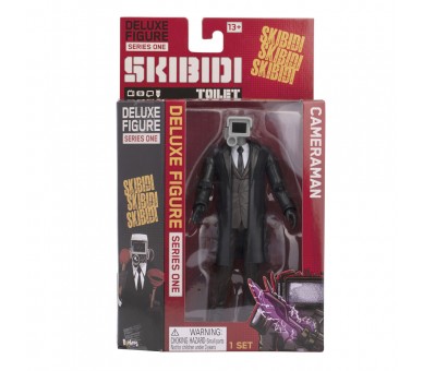 Figura Cameraman Deluxe Skibidi Toilet 16cm surtido