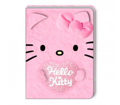 Cuaderno peluche Hello Kitty