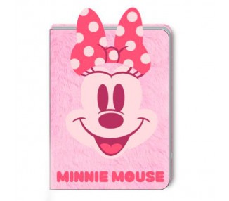 Cuaderno peluche Minnie Disney