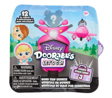 Figura sorpresa Lets Go Vehicles Disney Doorables