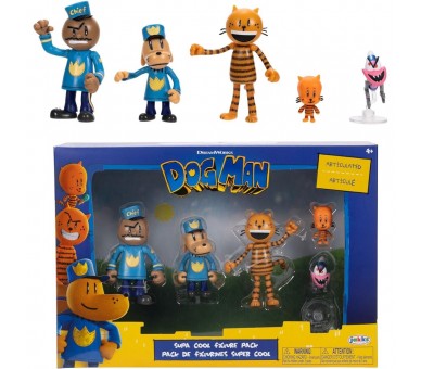 Blister 5 figuras Polican 6cm