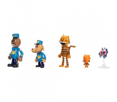 Blister 5 figuras Polican 6cm