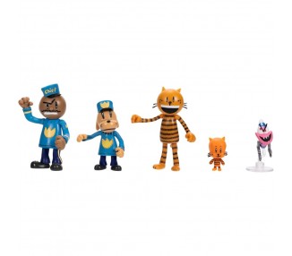 Blister 5 figuras Polican 6cm