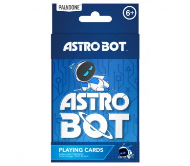 Baraja cartas lata Astro Bot