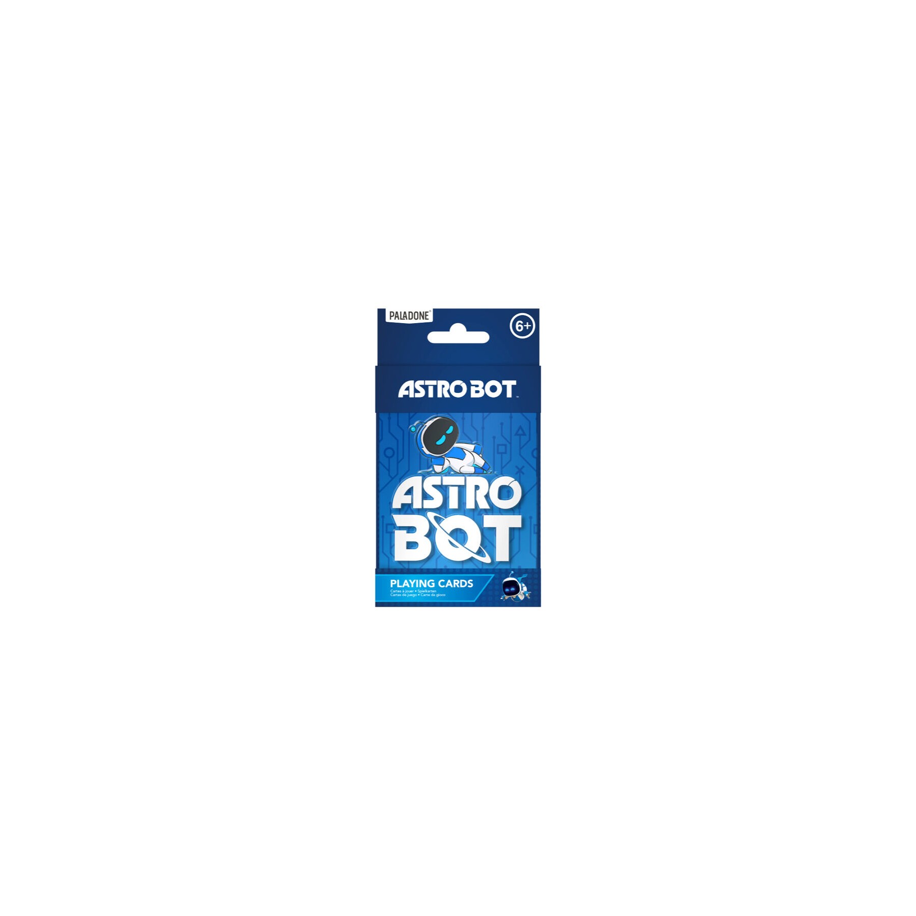 Baraja cartas lata Astro Bot
