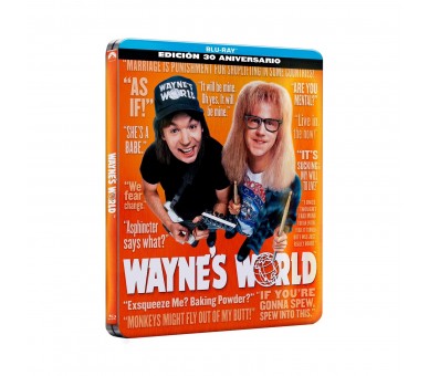 Wayne'S World ¡Qué Desparrame! (Steelbook) - Bd Br