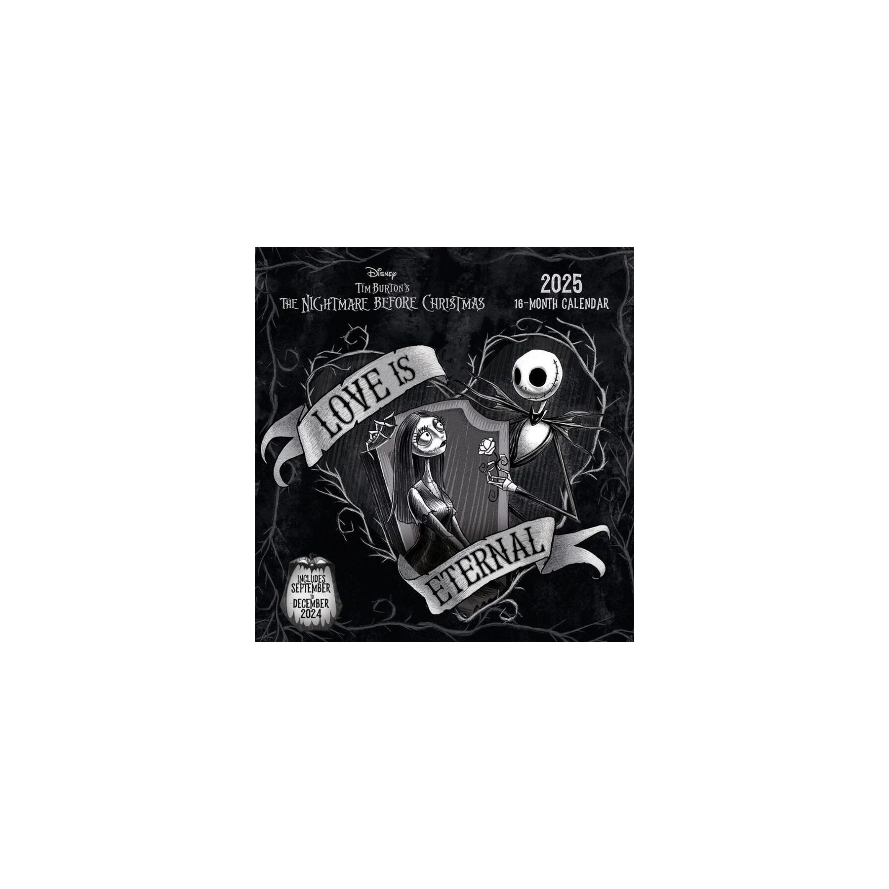 Calendario Pared Pesadilla Antes De Navidad 30X30