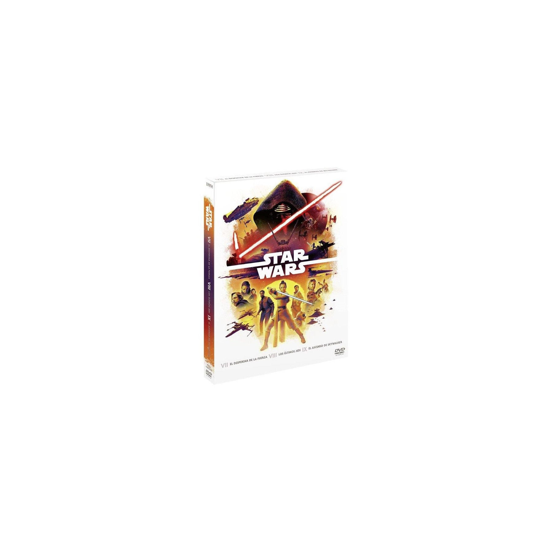 Trilogia Star Wars Episodios 7-9 - Dv Disney     Dvd Vta