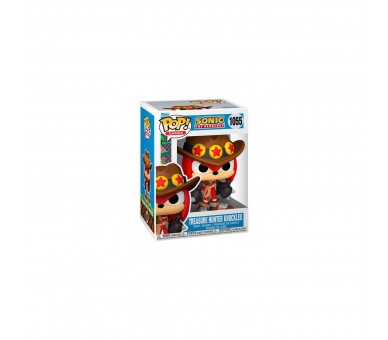 Figura Pop Sonic The Hedgehog Treasure Hunter Knuckles
