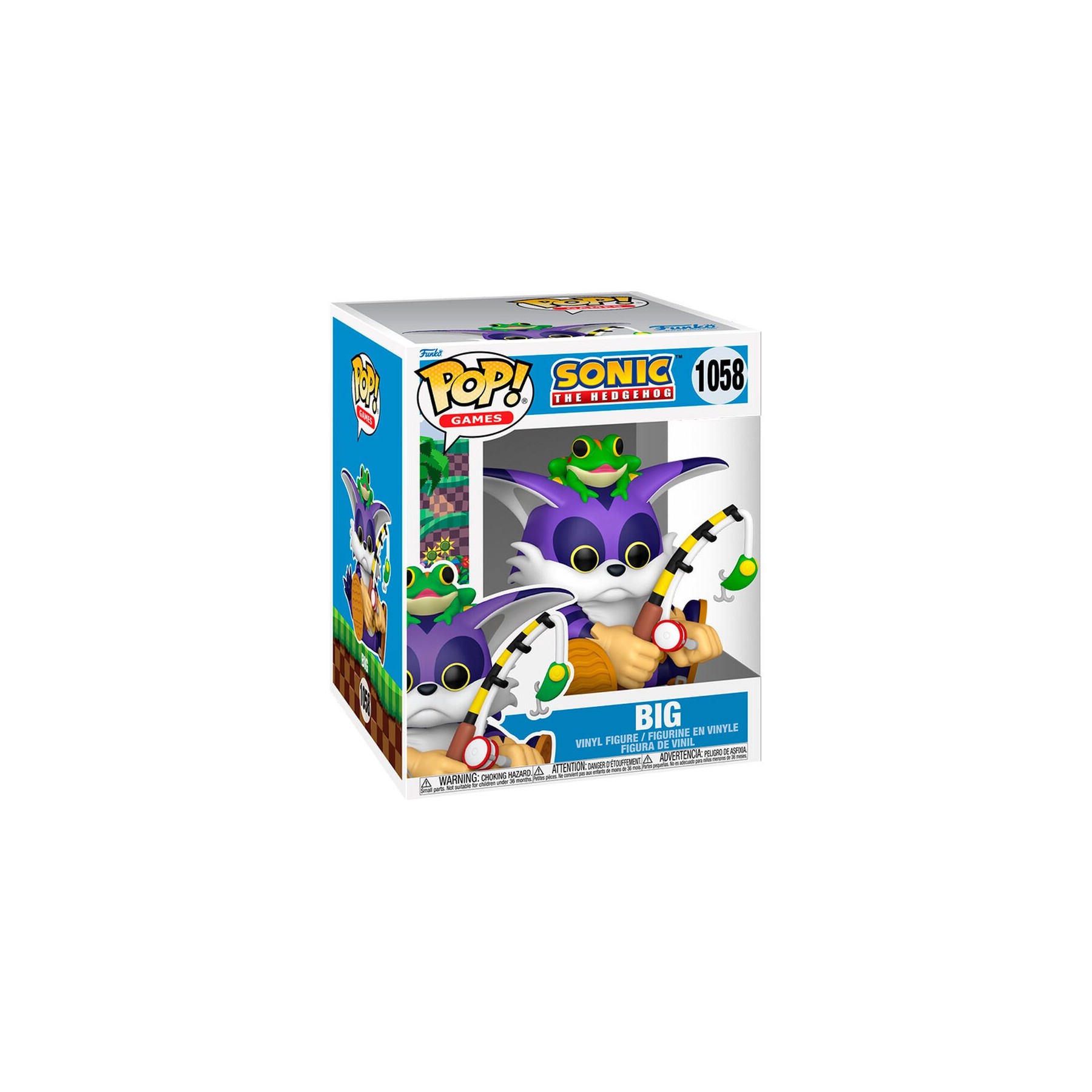 Figura Pop Super Sonic The Hedgehog Big