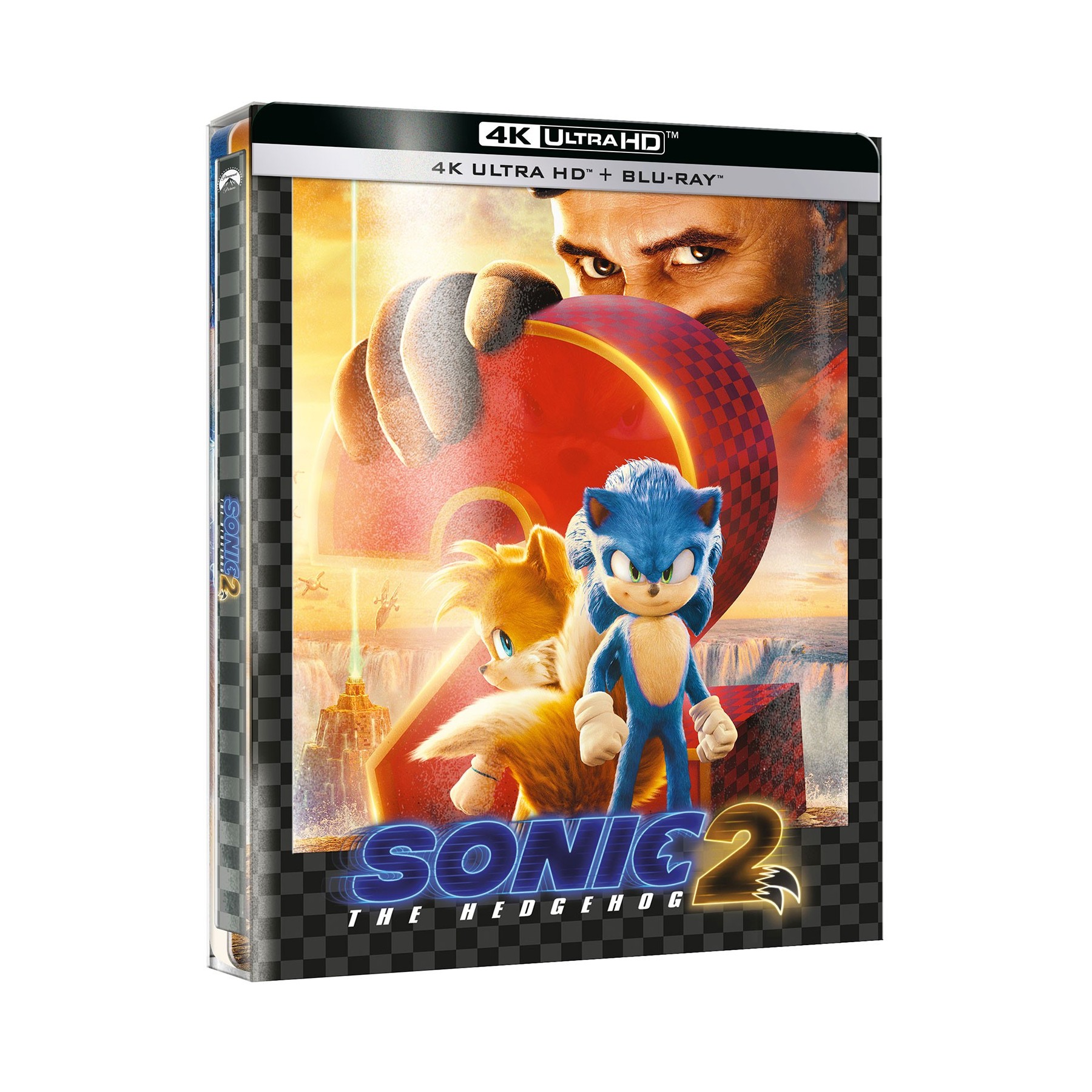 Sonic 2 - La Película (Steelbook 4K Uhd) - Bd Br