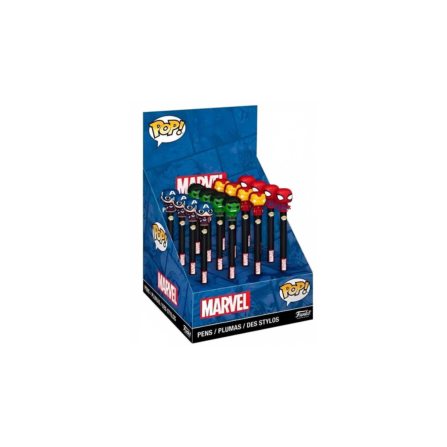 Boligrafo Toppers Marvel Surtido 16 Unidades