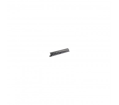 Organizador De Cables Con Tapa Negro Wp