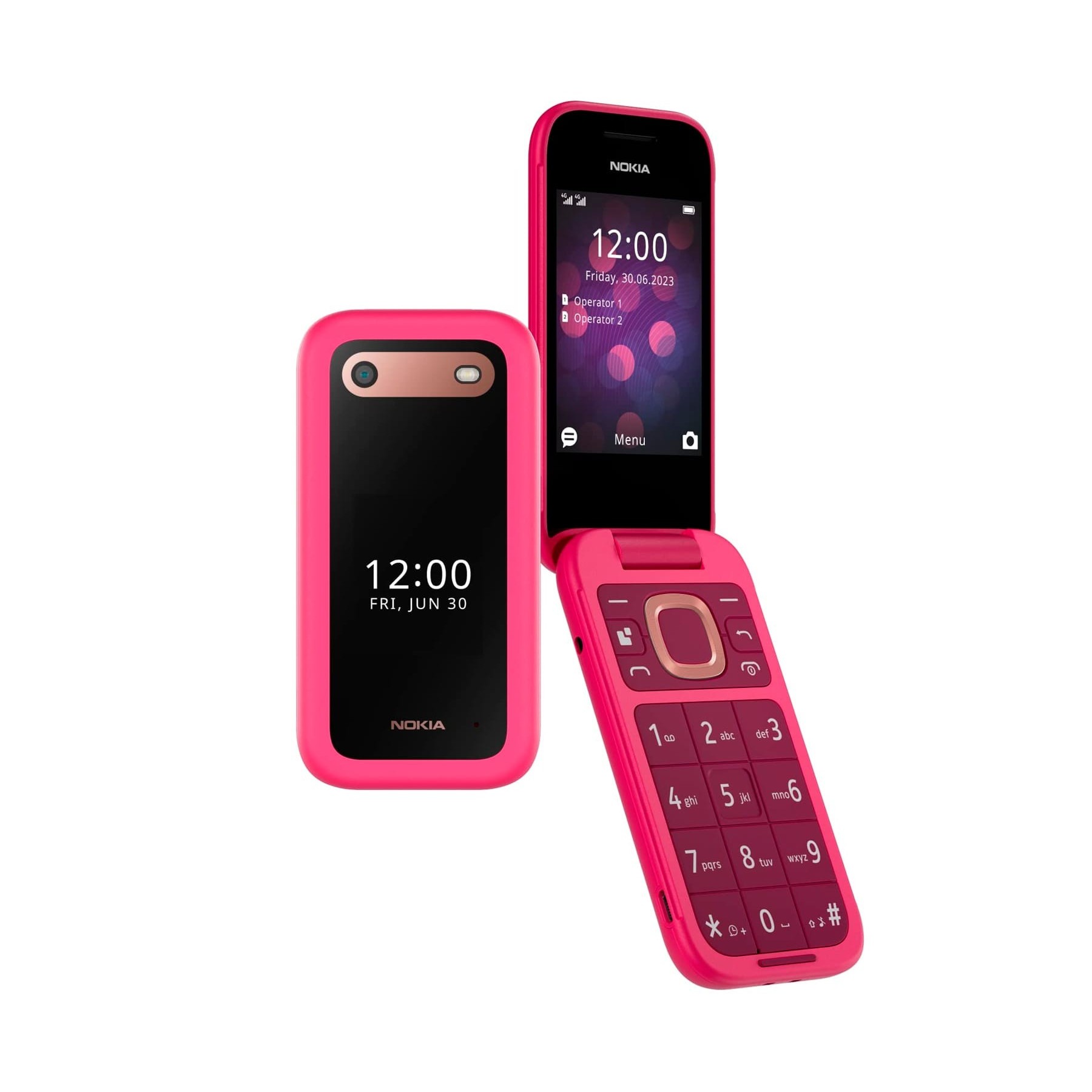 Nokia 2660 Flip 4G Pink / Móvil 2.8"