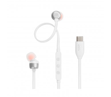 Jbl Tune 310C White / Auriculares Inear Con Cable